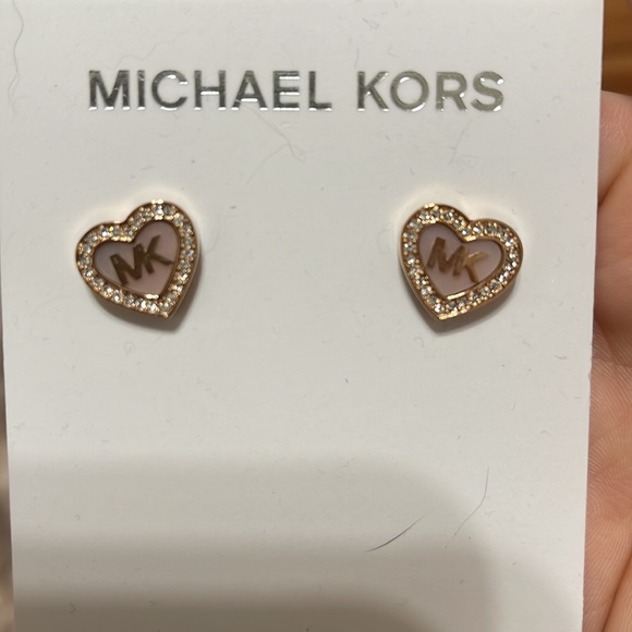 MK heart earring - Picture 2 of 3
